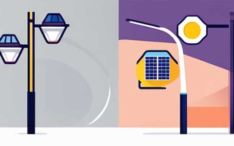 What light source does solar street light use