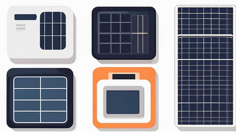 How do solar panels drive small appliances?