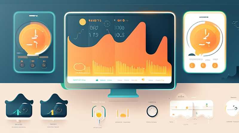 How to change the electricity of solar energy monitoring