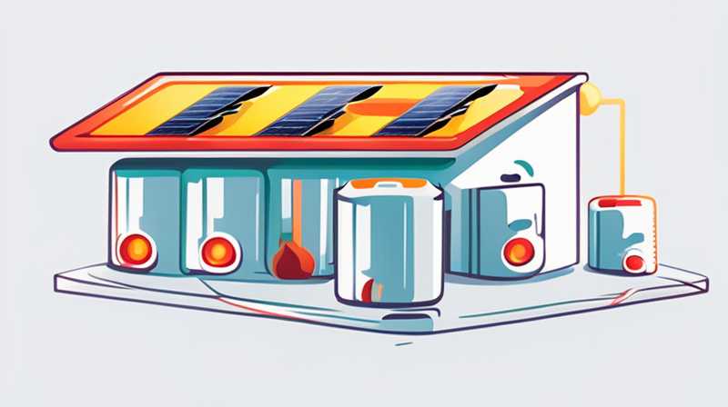 How to repair cracks in solar energy tank