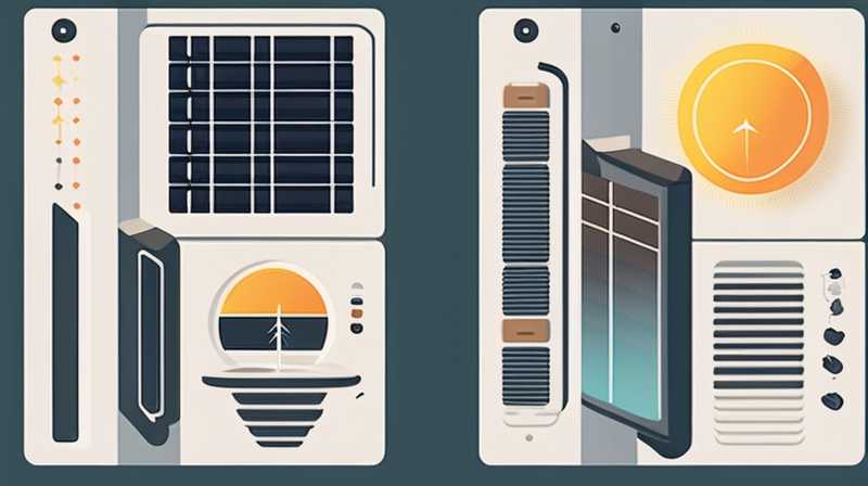 How to install the solar light circuit diagram