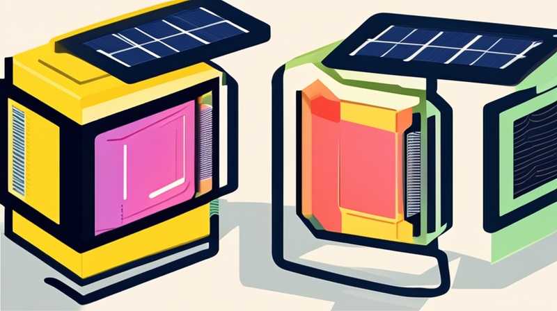 How to disassemble the outer box of solar light