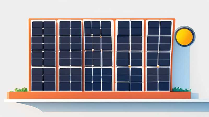 How many materials are there for solar panels?