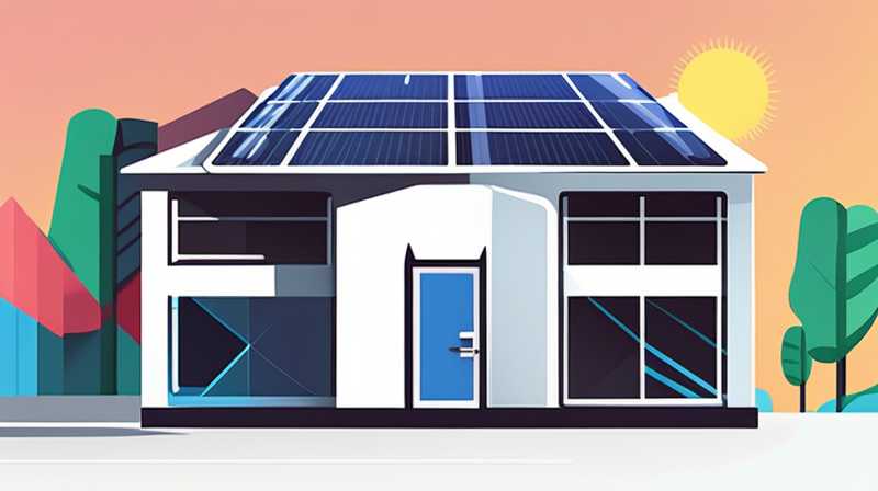 How much electricity does each solar panel generate?