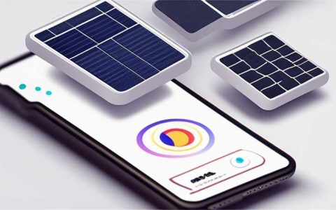 What does the solar panel industry mark mean?