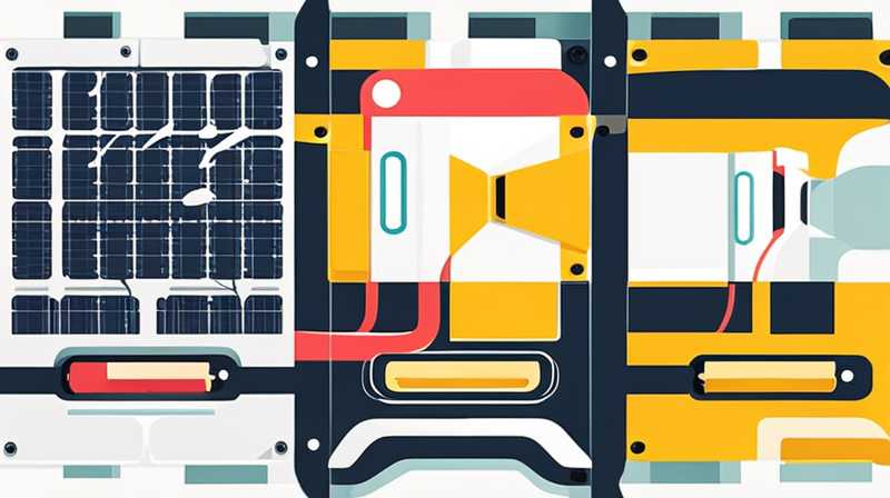 How to open the three valves of solar panel