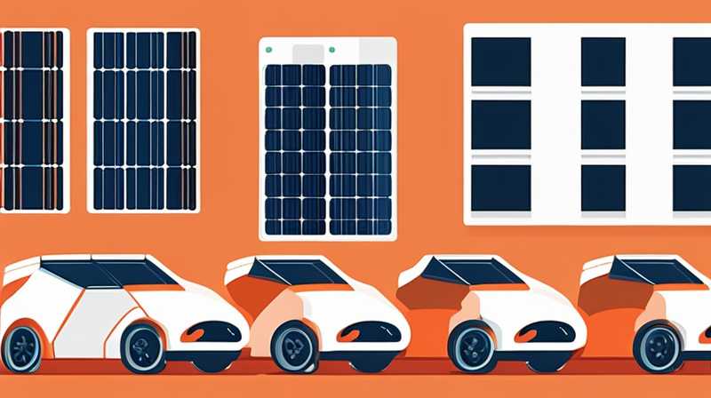 What solar panels can be installed on cars?