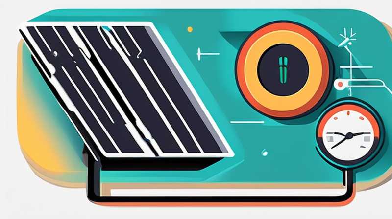 What to do if the solar smart meter is broken