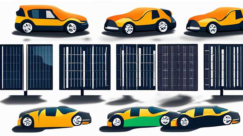 What are the uses of solar panels on cars?