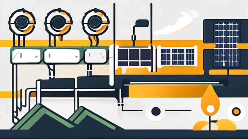 How does solar power generation equipment work?