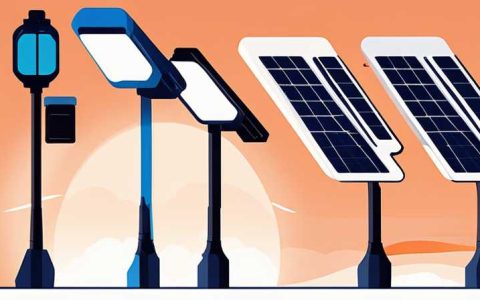 What is an A-arm solar street light