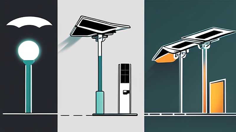 How to determine the direction of solar street lights