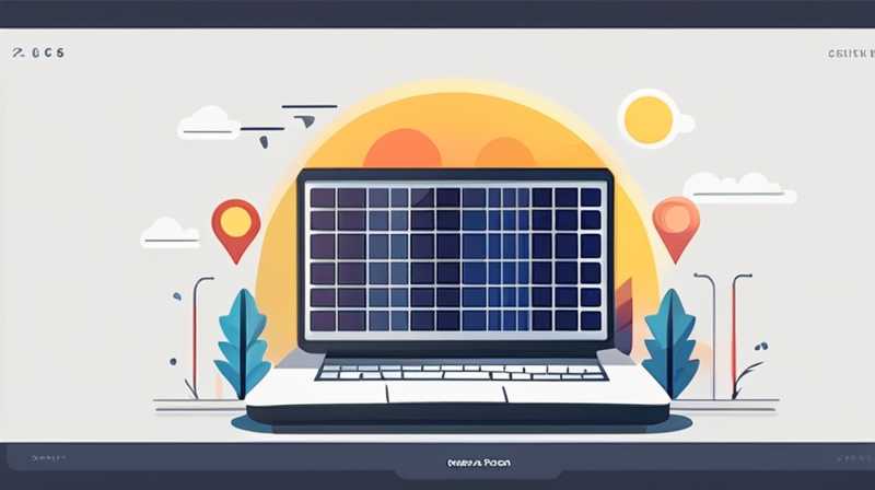 What does solar cell online pl mean