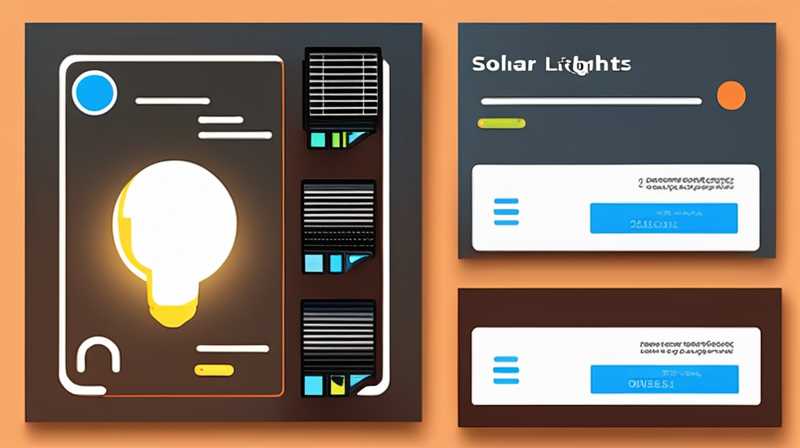 How to make solar lights with motors