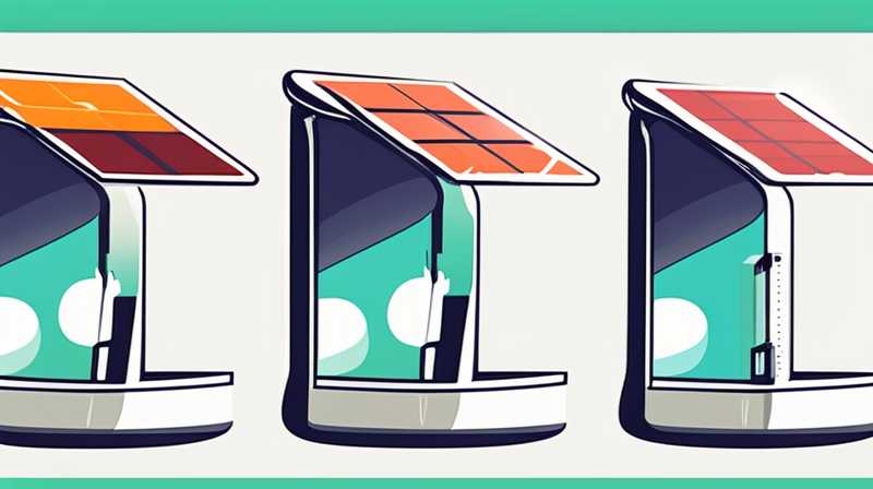 How much liquid is needed for external solar panels?