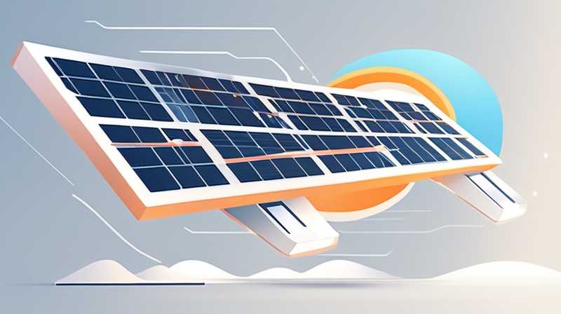 How to speed up solar panels after generating electricity