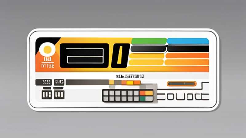 How to display solar electronic license plate