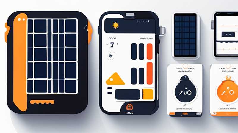 How to repair a broken solar charging scale