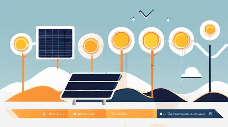 How to connect the solar 4-branch joint