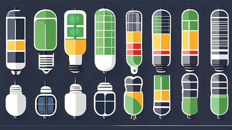 How many watts of light bulbs are suitable for solar panels