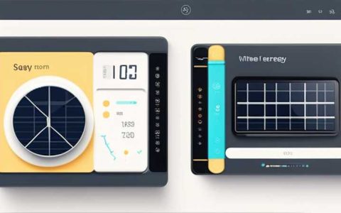 How to restart the solar energy monitoring device