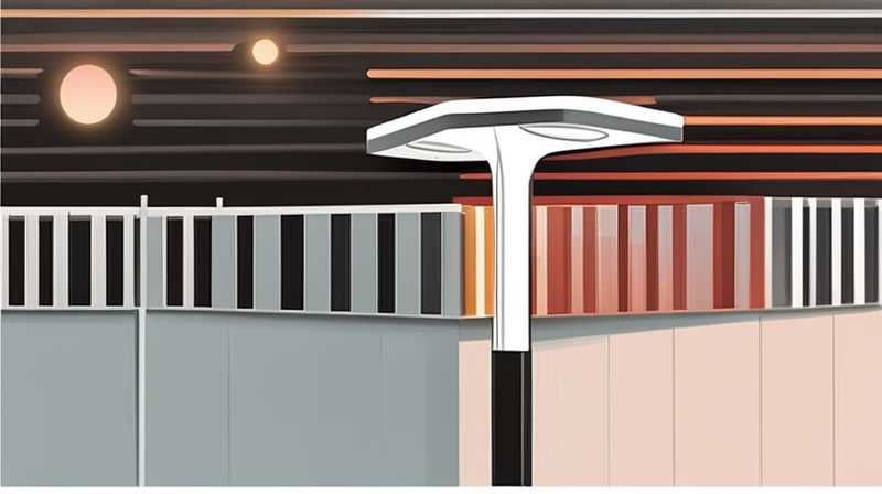 How to turn on the solar led lighting street light switch