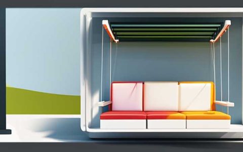 How to install a double solar swing