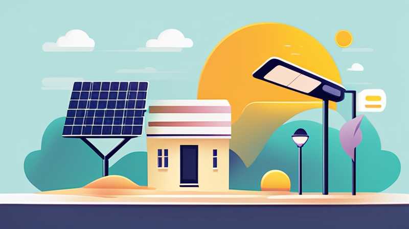 What resources do solar street lights belong to?