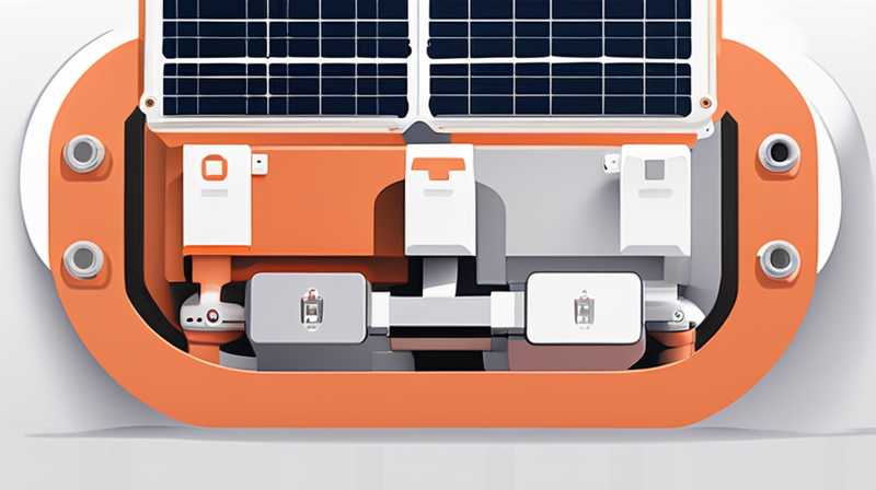 How to open the solar foot valve