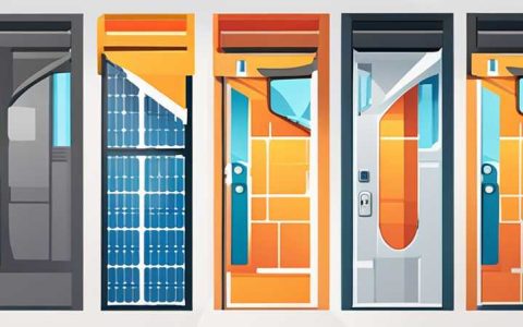 How to install solar inner door
