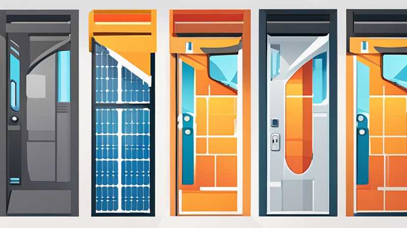 How to install solar inner door