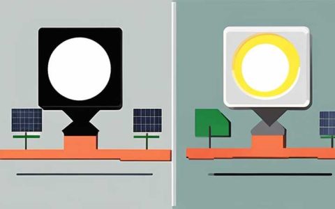 How to disassemble the outdoor four-corner solar light