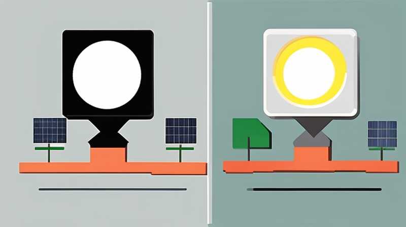 How to disassemble the outdoor four-corner solar light