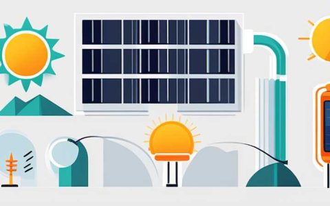 How to install solar lights behind