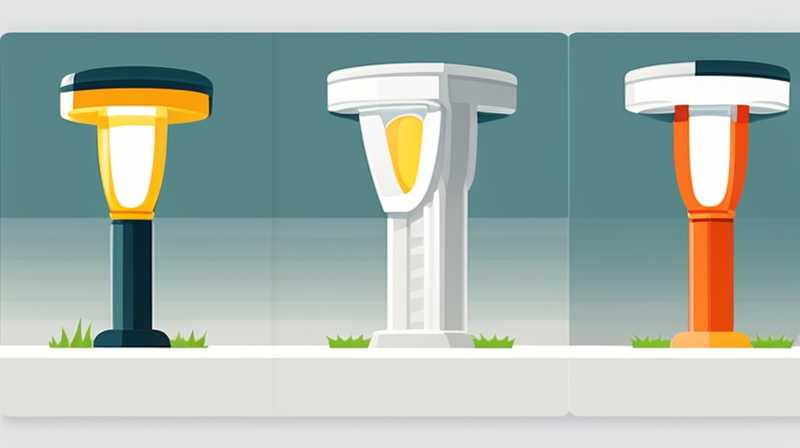 Which solar street light pole is better looking?