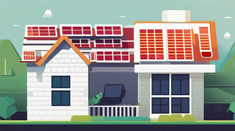 How much solar panels can power a household?