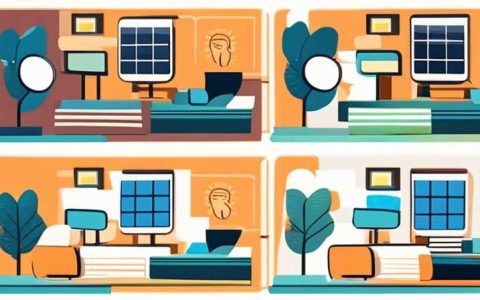 How to disassemble the flat solar light in the living room