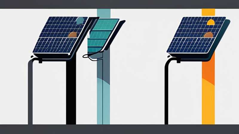 How many volts does a solar street light generate?