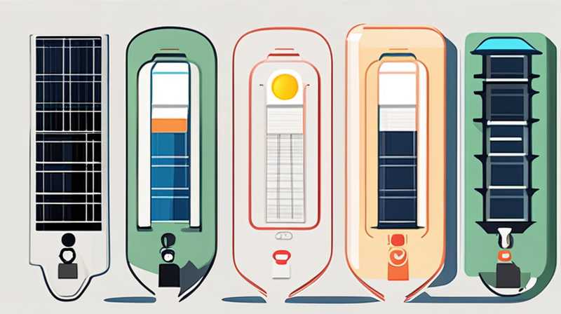 How many volts does the Maimeng solar light battery have?