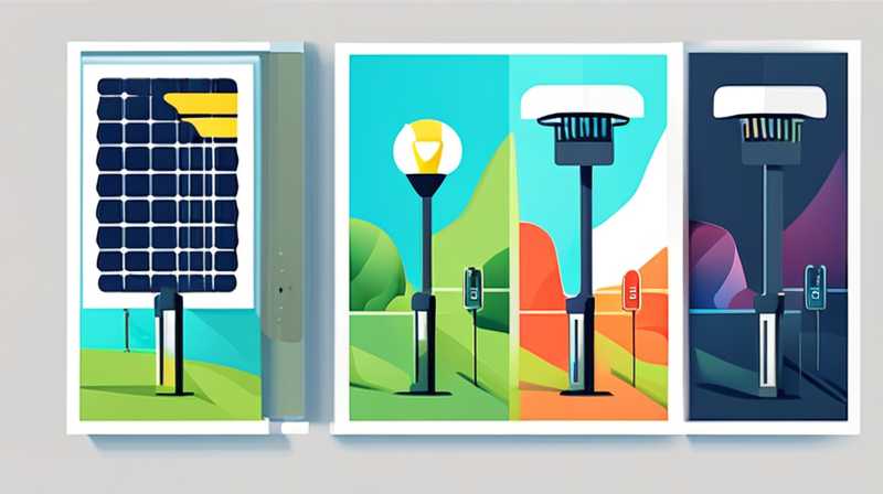 How to generate electricity with solar street lights