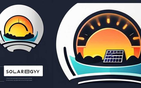 What does the solar energy logo represent?