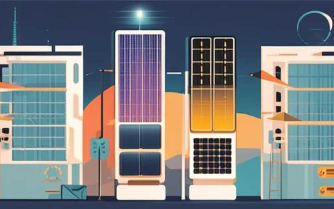 What kind of electricity does the solar panel generate?