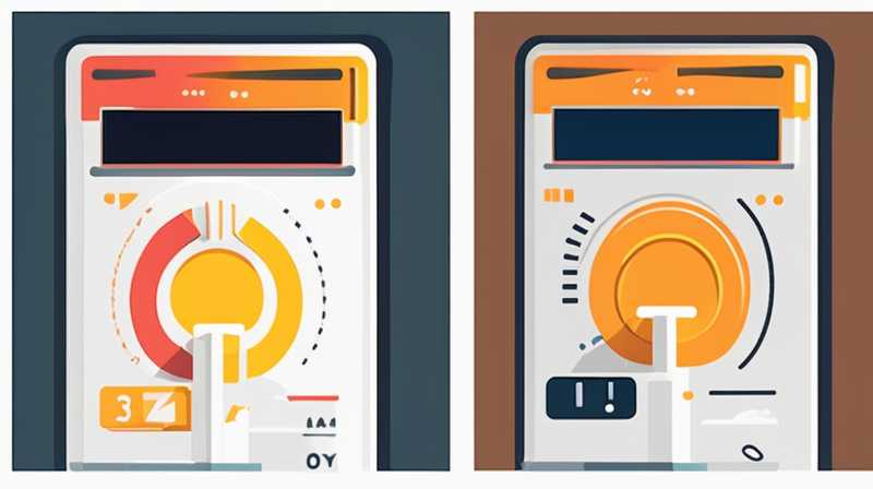 How to connect solar meter wires