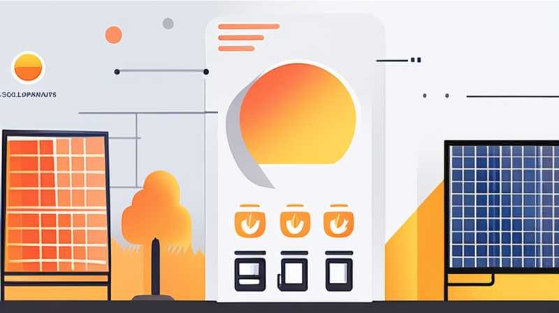 What does secondary energy consumption of solar energy mean?