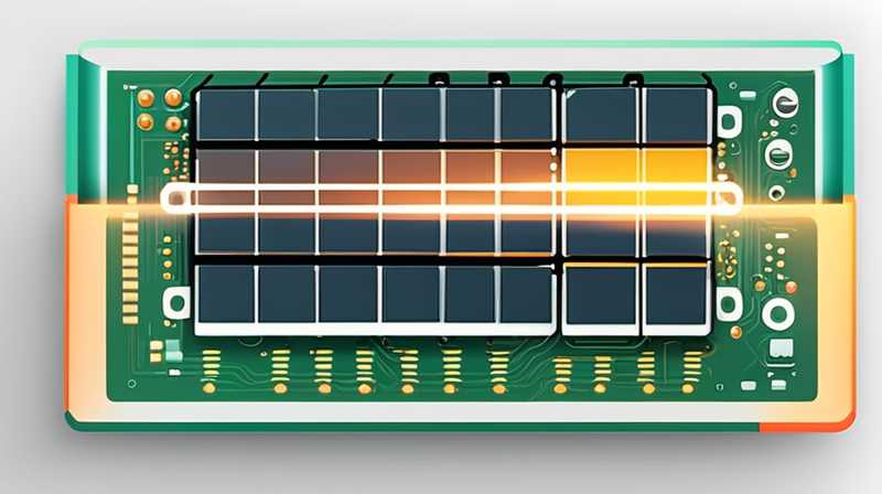 How to remove the circuit board of wall-mounted solar panel