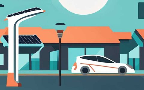 How much current does a solar street light require?