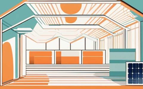 How to place solar indoor thin tubes