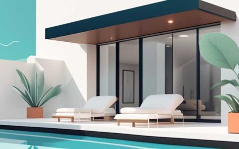 How to decorate a one-story villa with solar energy