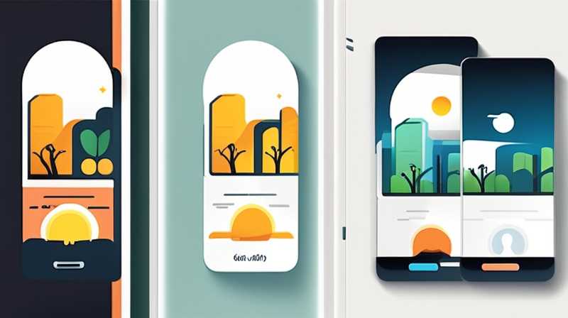 What kind of solar lights are usually installed in buildings