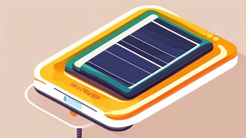 How many watts does a solar panel need to charge a power bank?